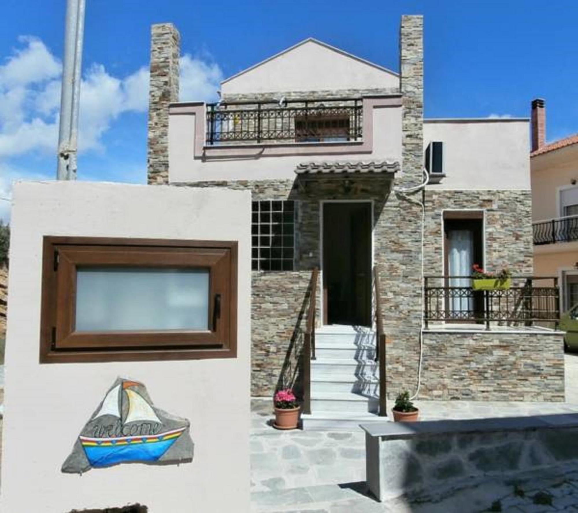Villa Fun & Sun Limenaria  Bagian luar foto